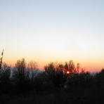 tramonto, guardia sanframondi, valle telesina, falanghina