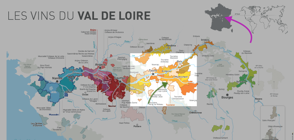 Valle della Loira vini
